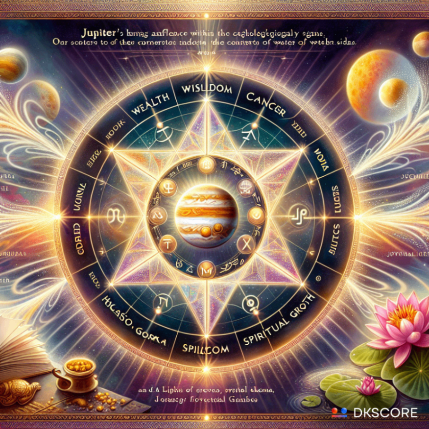 Jupiter's Impact in Moksh Trikona and Water Signs: Wealth, Wisdom, and Spiritual Growth -DKSCORE