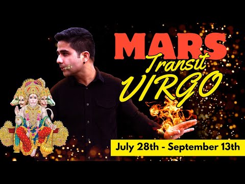 Mars transit virgo- (july 28th - september 13th)- critical courage will bring success @gisttclips