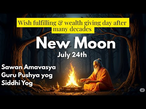 New Moon on July 24th – A Powerful Day for Wish Fulfillment and Wealth Activation -DKSCORE
