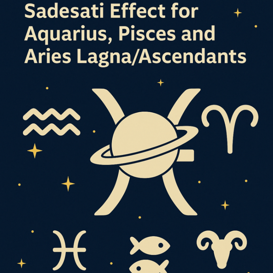 Saturn Transit Pisces: Sadesati Effect for Aquarius, Pisces and Aries Lagna/Ascendants -DKSCORE